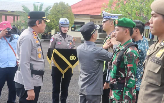 Polres Kaur Gelar Apel Pasukan Ops Ketupat Nala 2026