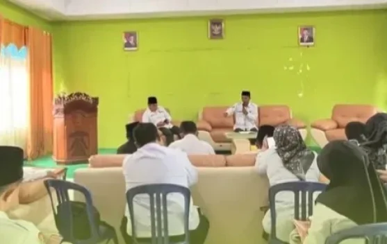 Kementrian Agama Kaur Melaksanakan Rakor Bulanan