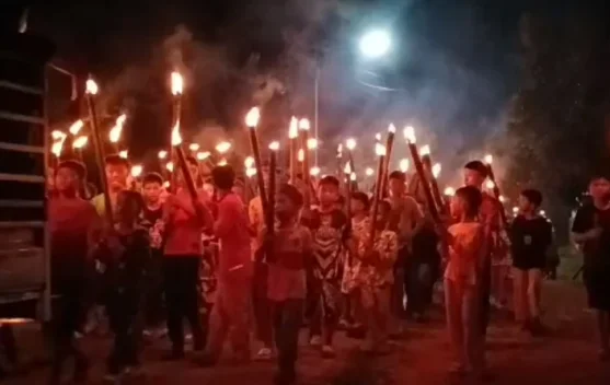 Pemuda Muhammadiyah Sekunyit gelar Takbir Keliling