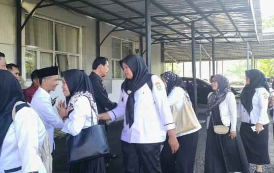 Jajaran Pemkab Kaur Melaksanakan Halalbihalal