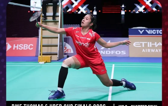 Ester Bawa Indonesia Menang 3-1 Atas Denmark, dan Lolos ke Semifinal Uber Cup 2026