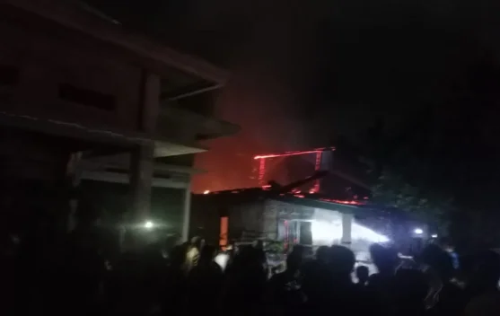 Rumah di Tanjung Beringin Ludes Terbakar, Diduga Korsleting Listrik