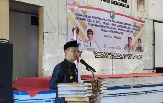 Tingkat PAD Wakil Bupati Imbau ASN Kendaraan Plat Luar Balik Nama Kaur