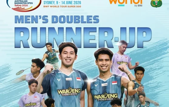 Kalah di Final, Sabar/Reza Runner Up Australia Open 2026