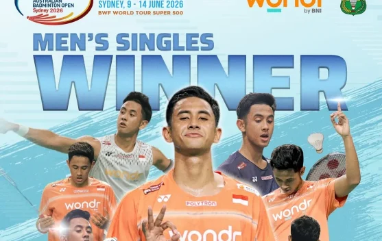 Alwi Farhan Juara Australia Open 2026