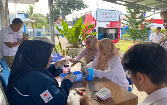 BNN Kota Bengkulu Gelar Donor Darah Peringati Hari Anti Narkotika Internasional