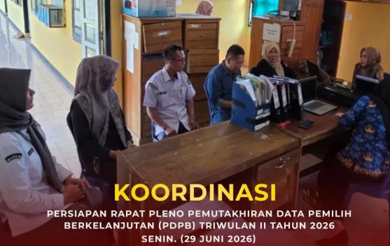 KPU Kabupaten Kaur Koordinasi Dengan Dukcapil Kaur, Bahas Pleno PDPB Triwulan II