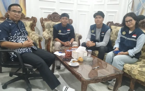 Silaturahmi ke DPRD Kaur, Mahasiswa KKN UNIB Terima Motivasi dari Waka II DPRD.