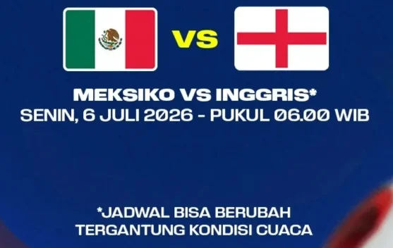Prediksi Meksiko vs Inggris di Babak 16 Besar Piala Dunia 2026