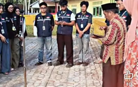 KUA Tetap Edukasi Masyarakat Melalui Pengukuran Arah Kiblat Metode Rashdul