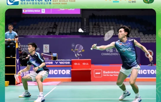 Raymond/Joaquin Susul Sabar/Reza ke 16 Besar China Open 2026