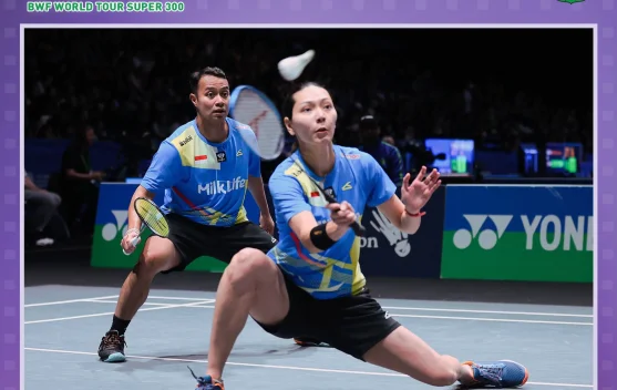 Hasil Taipei Open 2026 : Rehan/Gloria Gagal ke Final