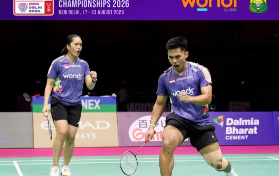 Amri/Nita Tembus Semifinal Kejuaraan Dunia Badminton 2026