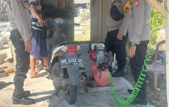 Polsek Kaur Selatan Maksimalkan KRYD, Jaga Kamtibmas di Kota Bintuhan