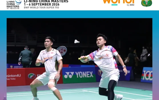Leo/Daniel Kalahkan Unggulan Pertama di China Masters 2026