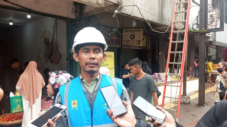 PLN Bogor Tindak Tegas Meteran Ilegal yang Dimanfaatkan PKL