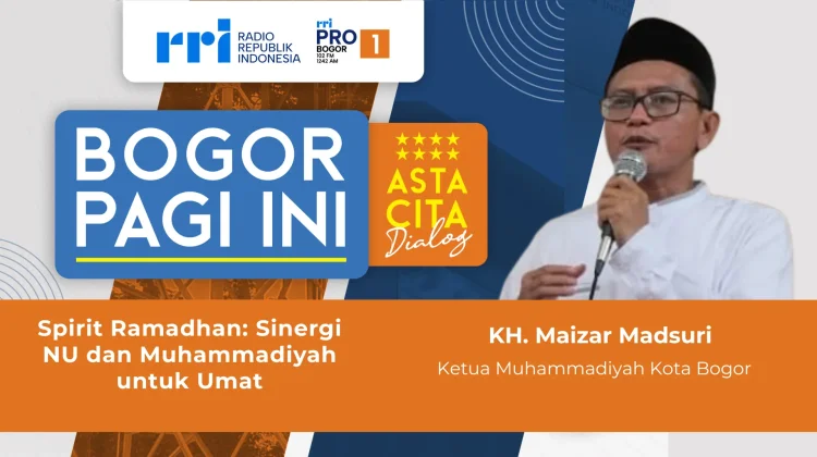 Ketua Muhammadiyah Kota Bogor: Ramadhan Momentum Perkuat Persatuan Umat