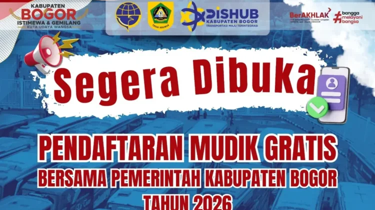 Pendaftaran Mudik Gratis Pemkab Bogor 2026 Segera Dibuka, Simak Syaratnya