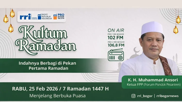 K.H. Muhammad Ansori: Indahnya Berbagi di Pekan Pertama Ramadan