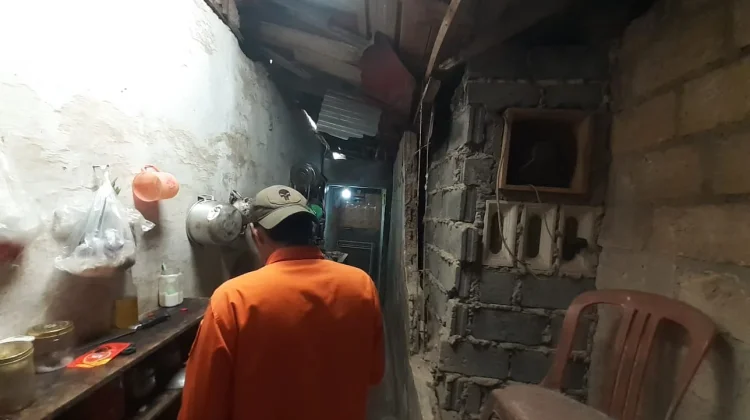 BPBD Kota Bogor Tangani Tembok Rumah Roboh di Curug