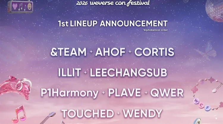 HYBE Umumkan Lineup Pertama Weverse Con Festival 2026
