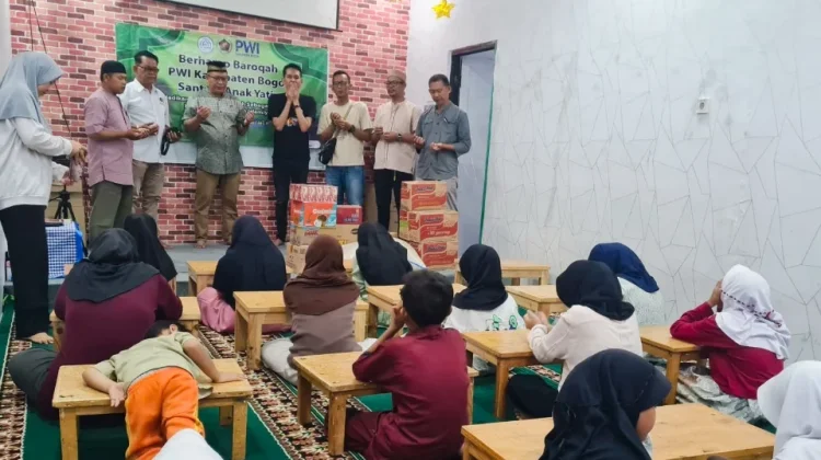 PWI Kabupaten Bogor Santuni Anak Yatim pada Bulan Ramdhan