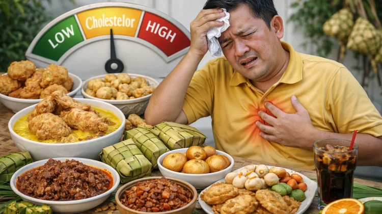 Cara Mencegah Kolesterol Naik saat Konsumsi Hidangan Lebaran