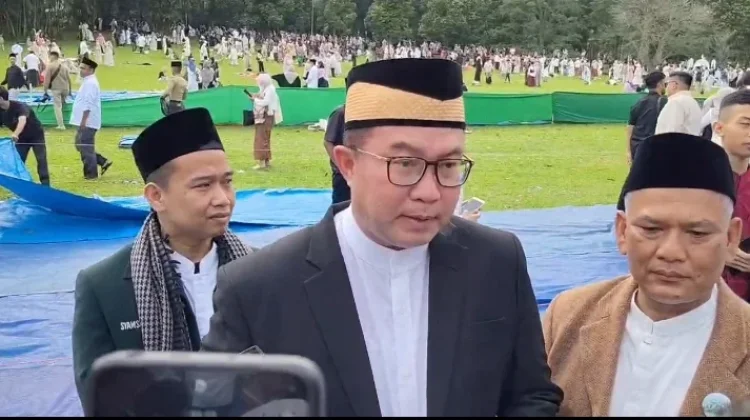 Kepala BRIN Arif Satria jadi Khatib Salat Id di Kebun Raya Bogor
