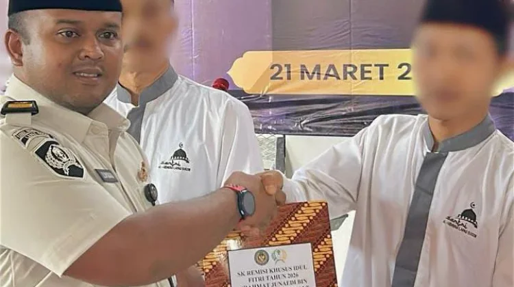 Kalapas Paledang Bogor Berikan Remisi ke Ratusan Warga Binaan