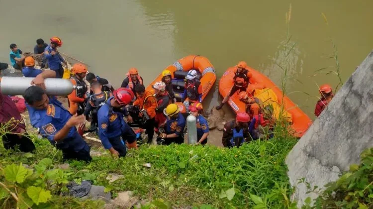 Remaja Hanyut di Sungai Cileungsi Ditemukan Meninggal Dunia