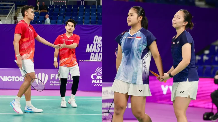 Ganda Indonesia Terhenti di Orleans Masters 2026 usai Laga Ketat