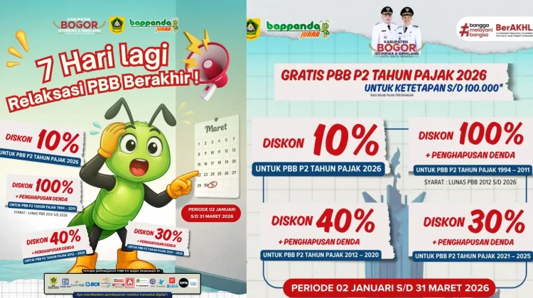 Pemkab Bogor Hadirkan Insentif Pajak, Berlaku hingga 31 Maret 2026