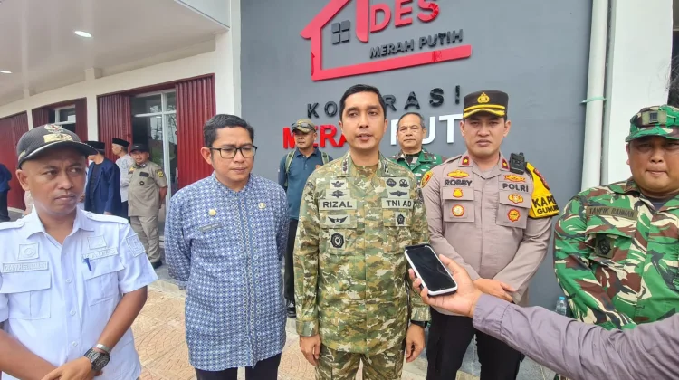 Dandim 0621 Tinjau KDKMP Cicadas Gunung Putri