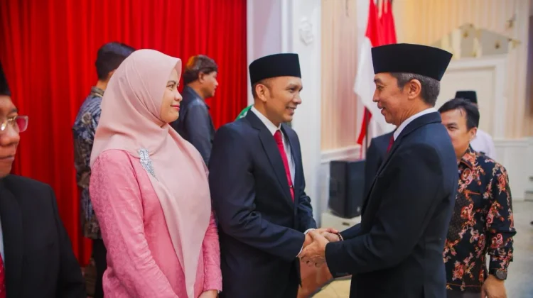 Pesan Walikota Bogor di Pelantikan Direksi Perumda Tirta Pakuan