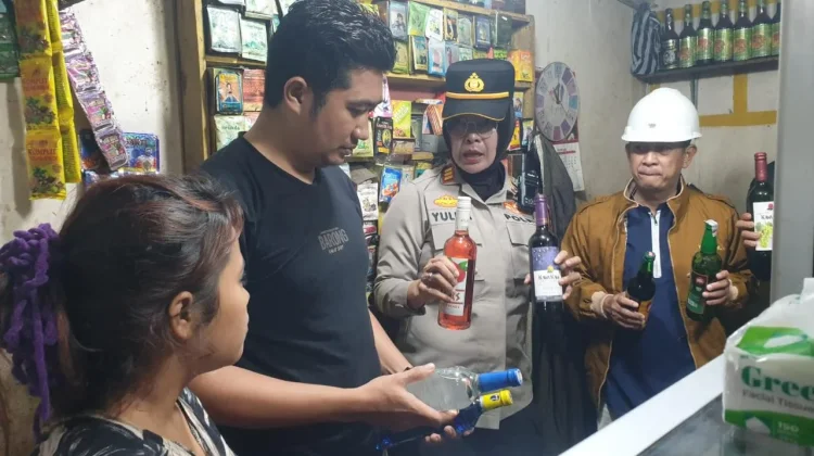 Polsek Kemang Kembali Gelar KRYD, Sita Puluhanan Botol Miras