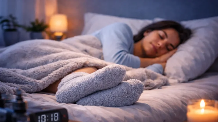 Mau Tidur Lebih Cepat dan Nyenyak? Coba Pakai Kaos Kaki!