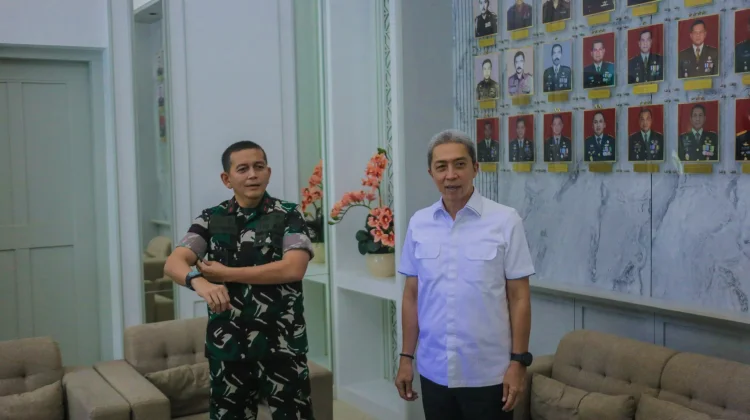 Danrem 061/SK Pimpin Rakor Lintas Wilayah, Tekankan Dukungan Program Pemerintah
