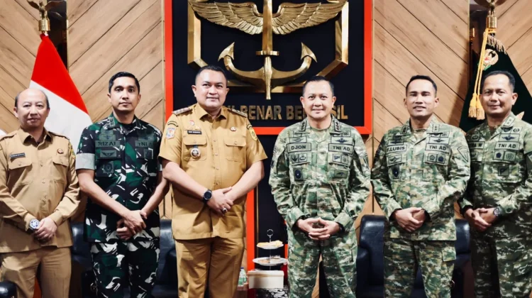 Silaturahmi Pemkab Bogor dan Kopassus Perkuat Sinergi Pembangunan Daerah