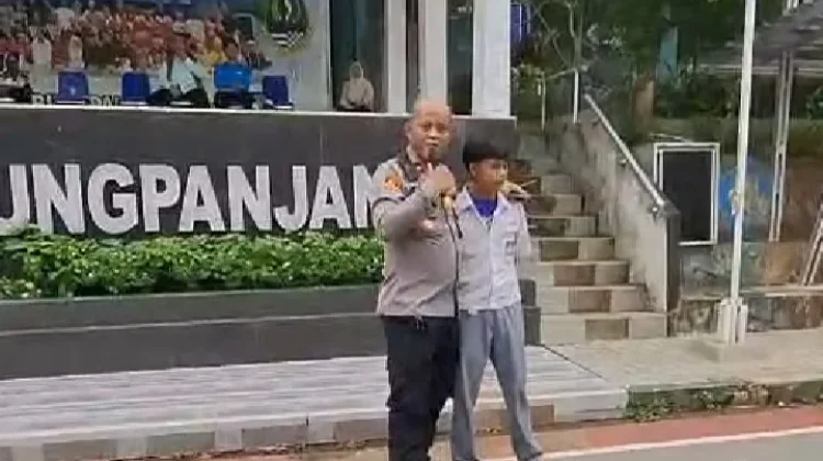 Cegah Kenakalan Remaja, Kapolsek Parungpanjang Polres Bogor Berikan Pembinaan