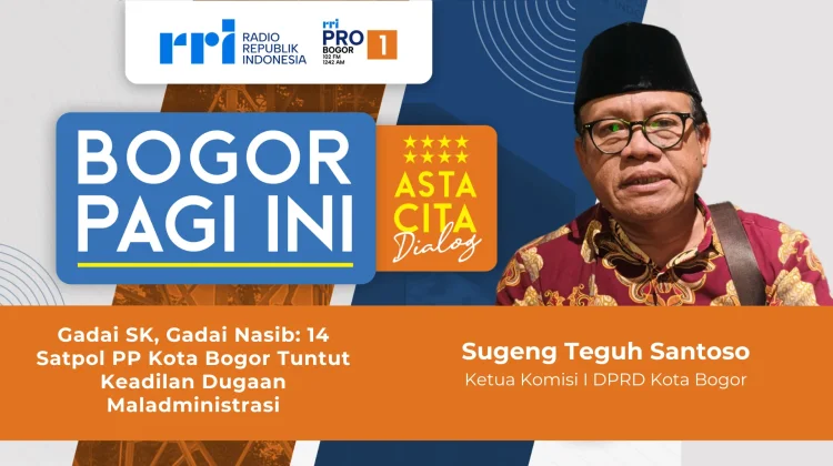 Komisi I DPRD Bogor Dorong Penelusuran Dugaan Maladministrasi SK Satpol PP