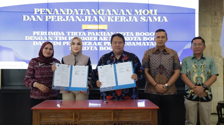 Perumda Tirta Pakuan Gandeng Kader PKK untuk Sensus Pelanggan 2026