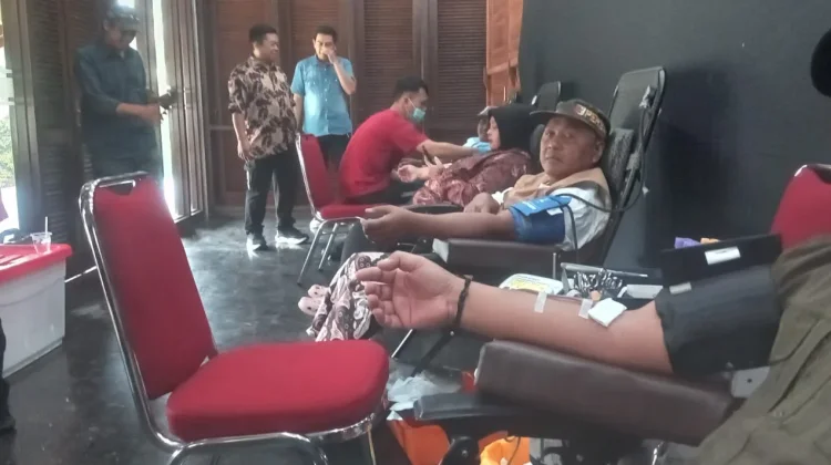 Galakan Aksi Kemanusiaan, PTPN 1 Regional 2 Gunung Mas Bogor Menggelar Donor Darah