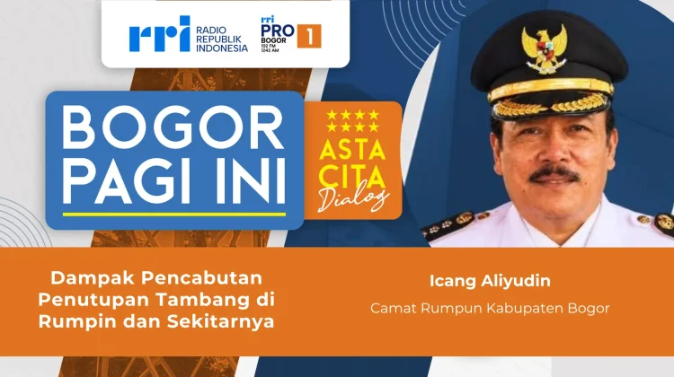 Jalan Tambang Disiapkan, Rumpin Targetkan Sistem Tambang Lebih Tertata