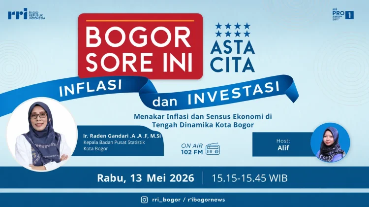 Deflasi usai Lebaran, Harga Pangan di Kota Bogor Mulai Turun