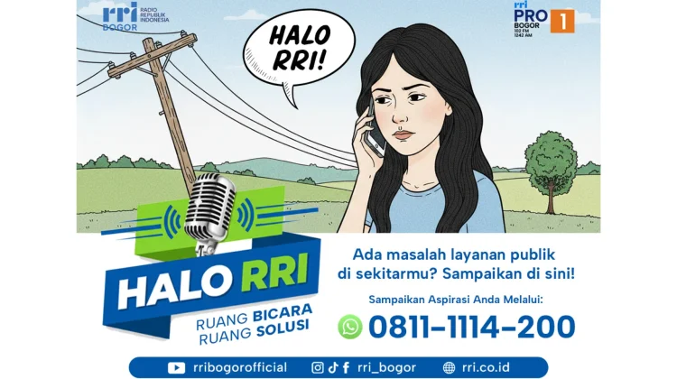 Halo RRI: Satpol PP Tanggapi Keluhan Trotoar Dipakai PKL dan Parkir