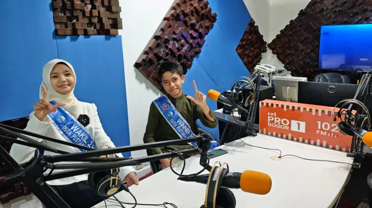 Dua Pelajar Bogor Raih Prestasi di Duta Pustaka Cilik Jawa Barat 2026