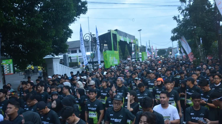 Peringati HUT ke-112 Kota Sukabumi, 853 Peserta Meriahkan Sukabumi Run Fest