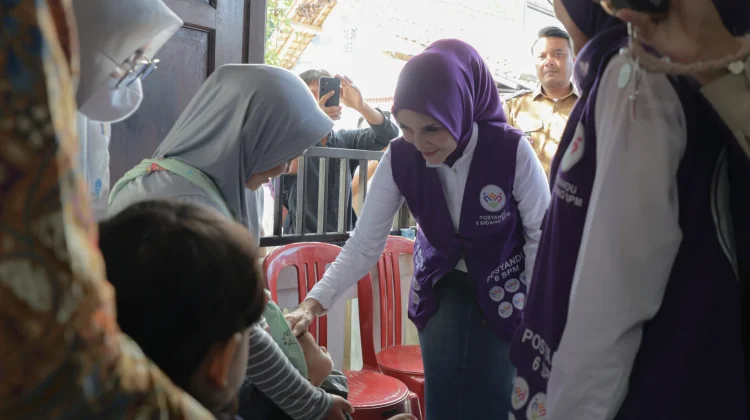 PKK kota Bogor Serahkan MBG untuk Balita di Posyandu
