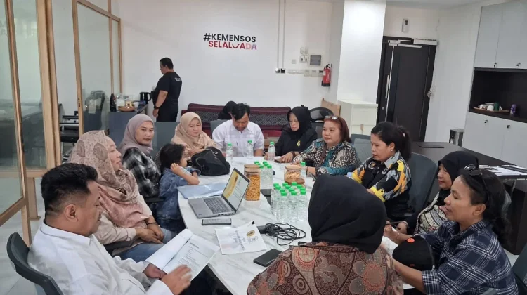 DPP IKAWI LSM GMBI Silaturahmi Audiensi ke Kantor Kementerian Sosial RI