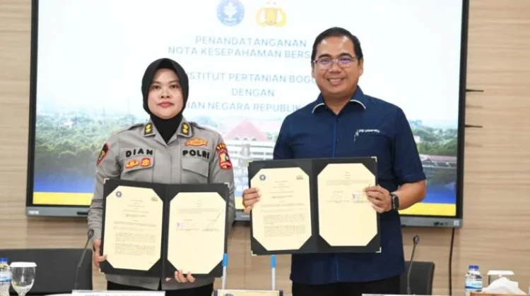 IPB University dan Polri Kerja Sama Strategis Penguatan SDM dan Ketahanan Pangan